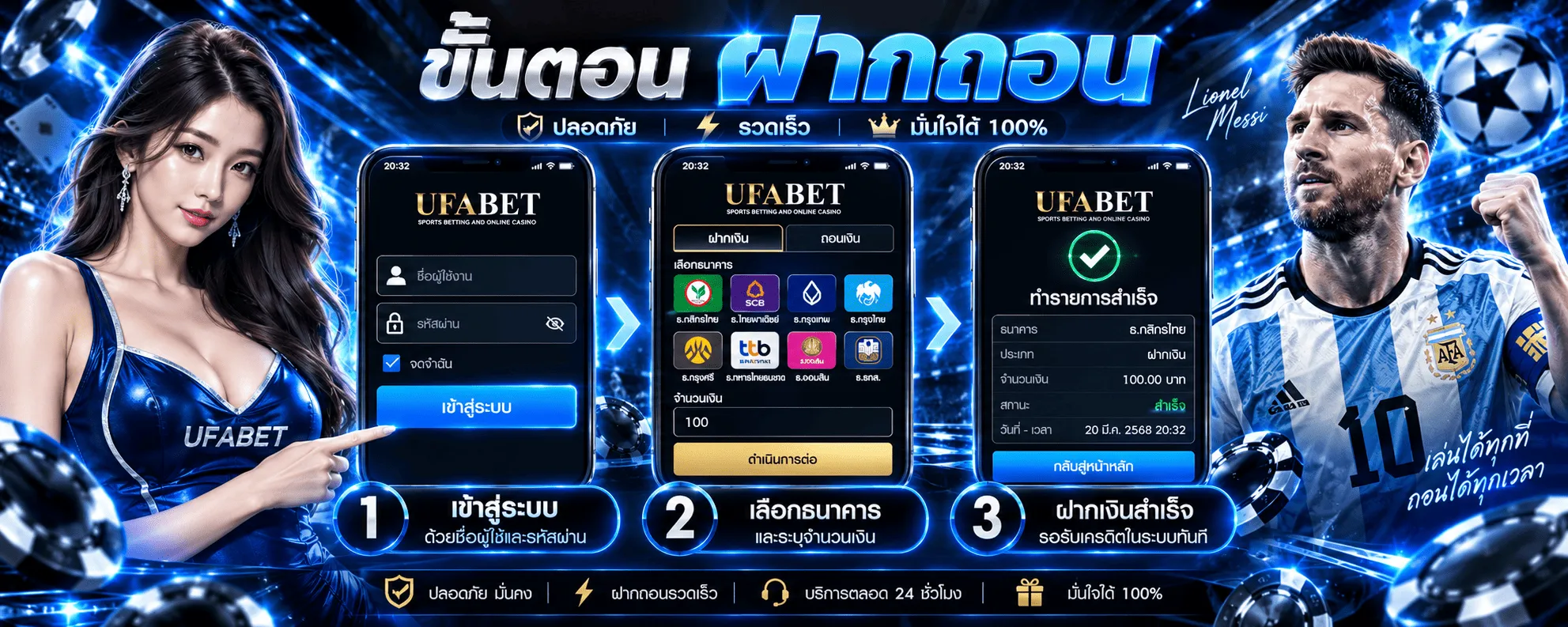 UFABET ฝากถอน